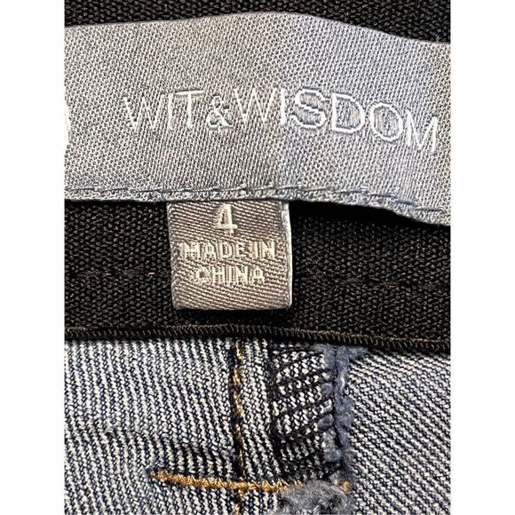 Wit & Wisdom Absolution Capri Jean Size 4 nwt (2939) - Picture 3 of 4